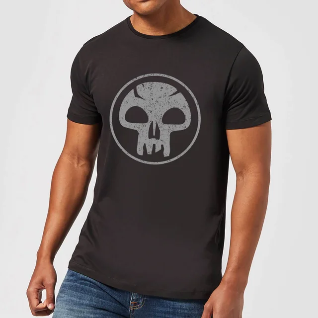 Magic The Gathering Mana Black T-Shirt - Black
