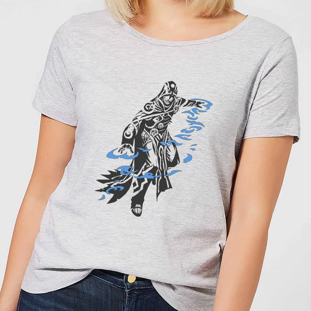 Magic The Gathering Jace Character Art Women's T-Shirt - Grey