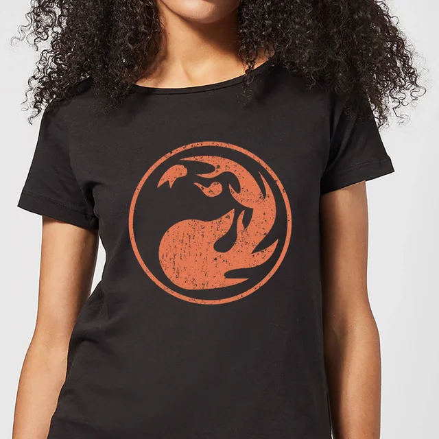 Magic The Gathering Mana Red Women's T-Shirt - Black