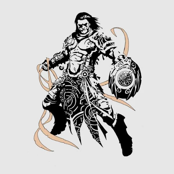 Magic The Gathering Gideon Character Art Women's T-Shirt - Grey