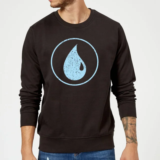 Magic The Gathering Mana Blue Sweatshirt - Black
