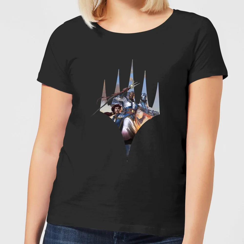 Magic The Gathering Key Art With Logo Women's T-Shirt - Black - S Image 1