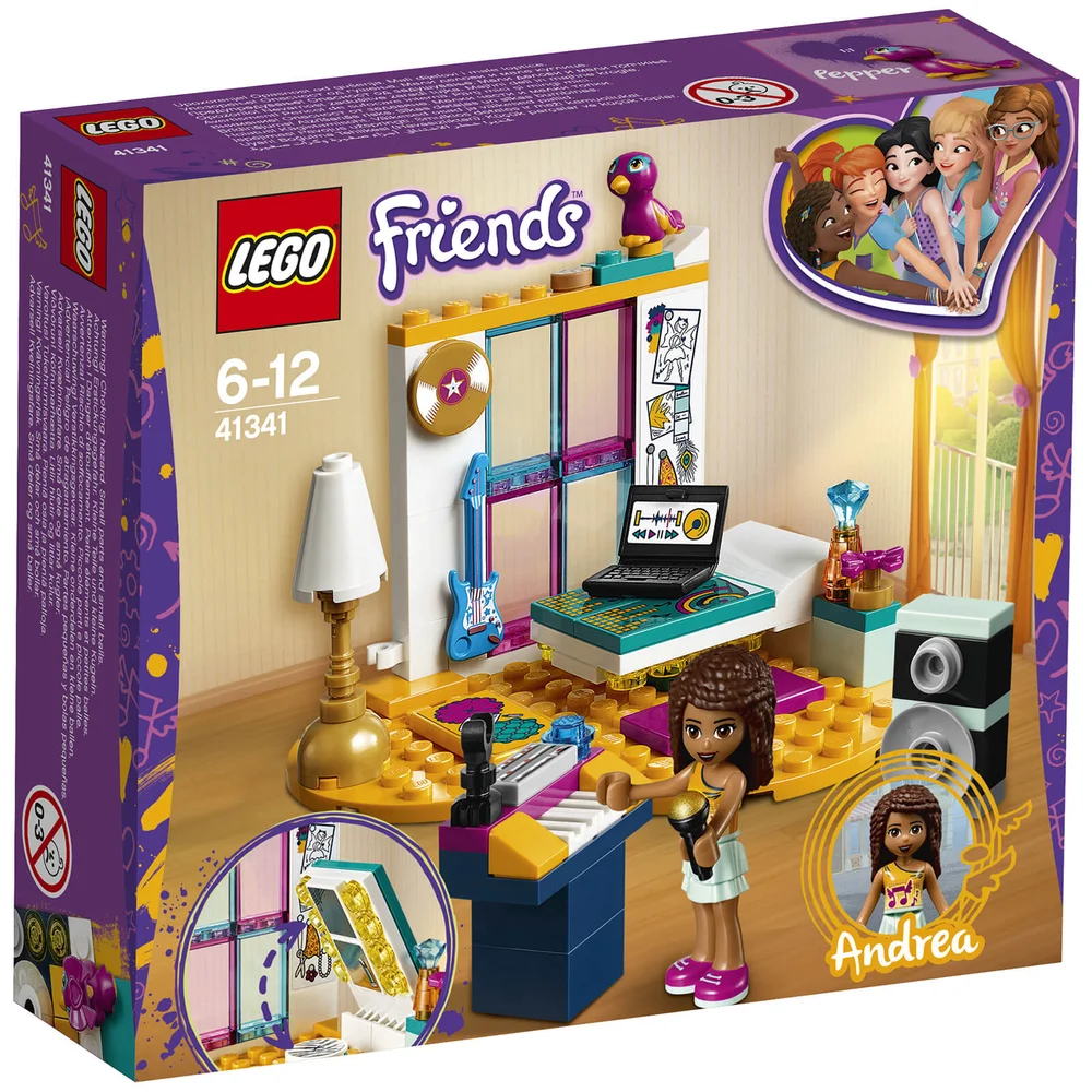LEGO Friends: Andrea's Bedroom (41341) Image 1