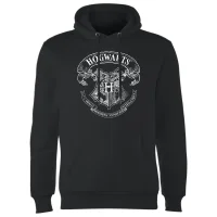 Harry Potter Hogwarts Crest Hoodie - Black