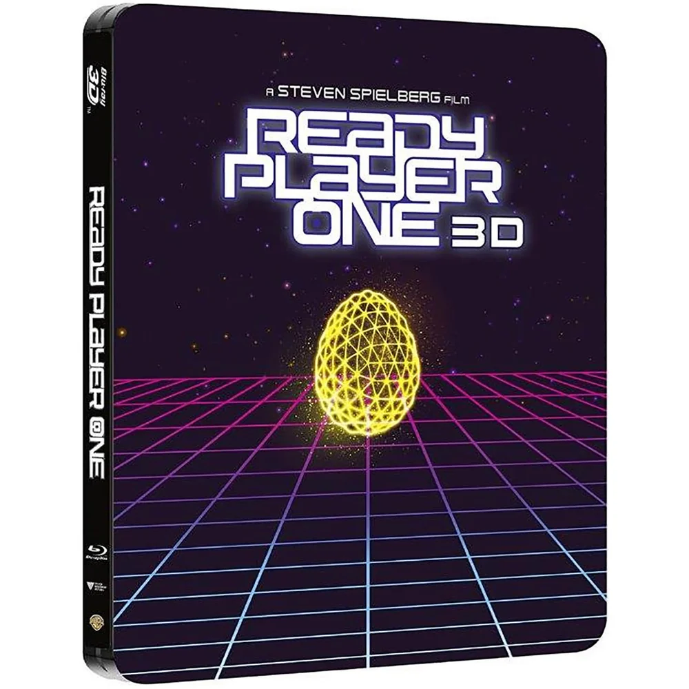 Ready Player One 3D (Includes 2D Version) - Limited Edition Steelbook Image 1