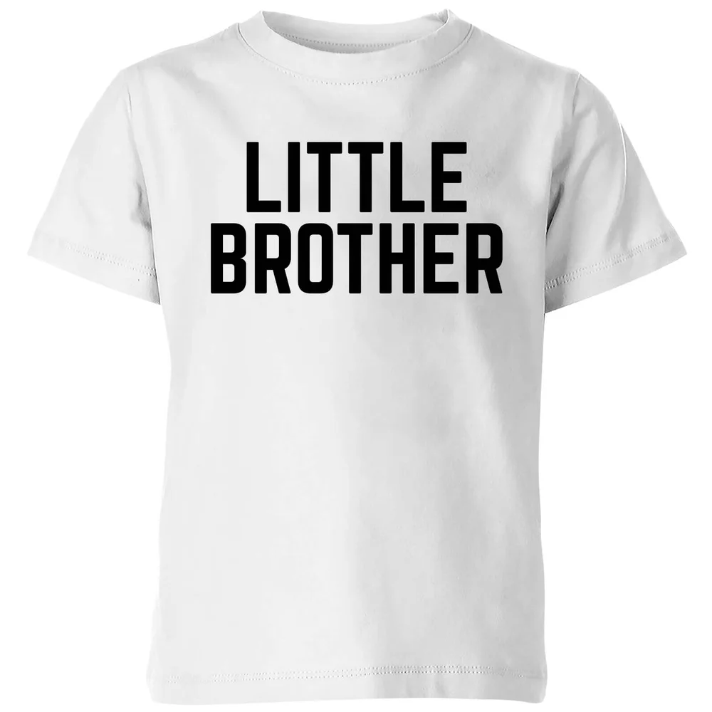 My Little Rascal Little Brother Kids' T-Shirt - White - 3-4 Years - White Image 1