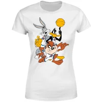 Space Jam Group Shot Women's T-Shirt - White - undefined undefined