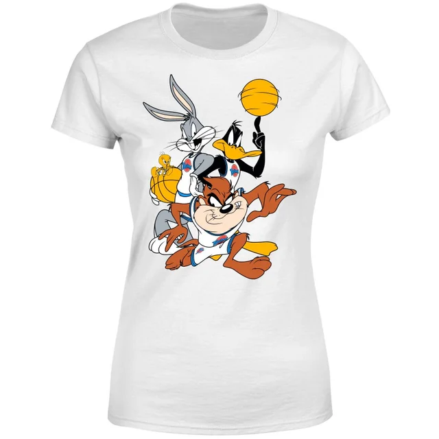 Space Jam Group Shot Women's T-Shirt - White
