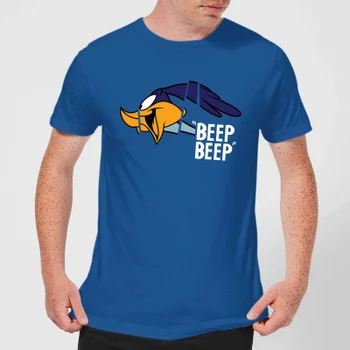 Looney Tunes Road Runner Beep Beep Men's T-Shirt - Royal Blue