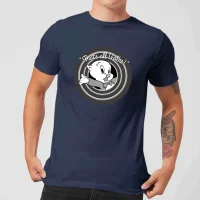 Looney Tunes That's All Folks Porky Pig Men's T-Shirt - Navy