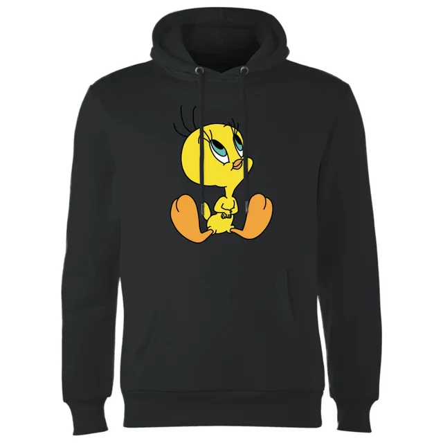 Looney Tunes Tweety Sitting Hoodie - Black