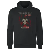 Looney Tunes Tasmanian Devil Monster Rock Hoodie - Black