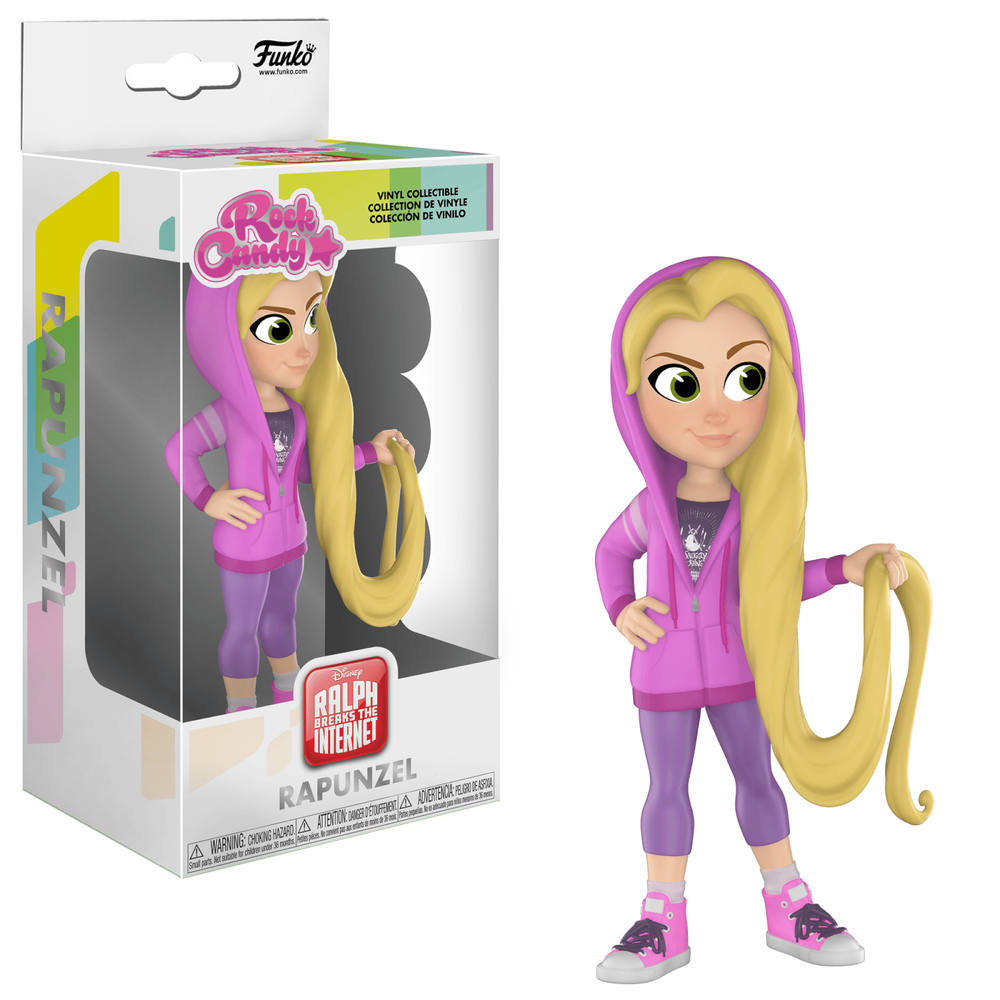 Disney Wreck-It Ralph 2 Rapunzel Rock Candy Figure Image 1