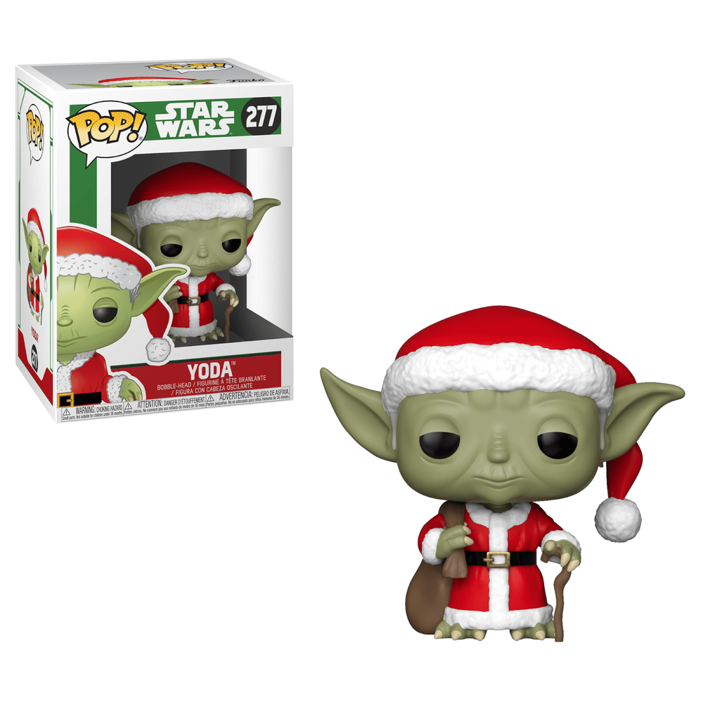Star Wars Holiday - Santa Yoda Pop! Vinyl Figure Image 1