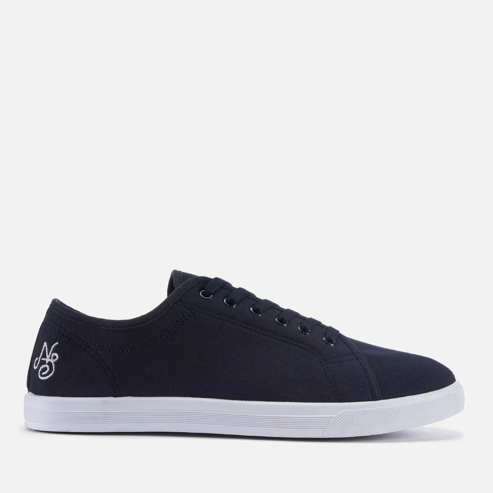 Native Shore Men's Coast Plimsolls - Navy - UK 7 - Blue Image 1