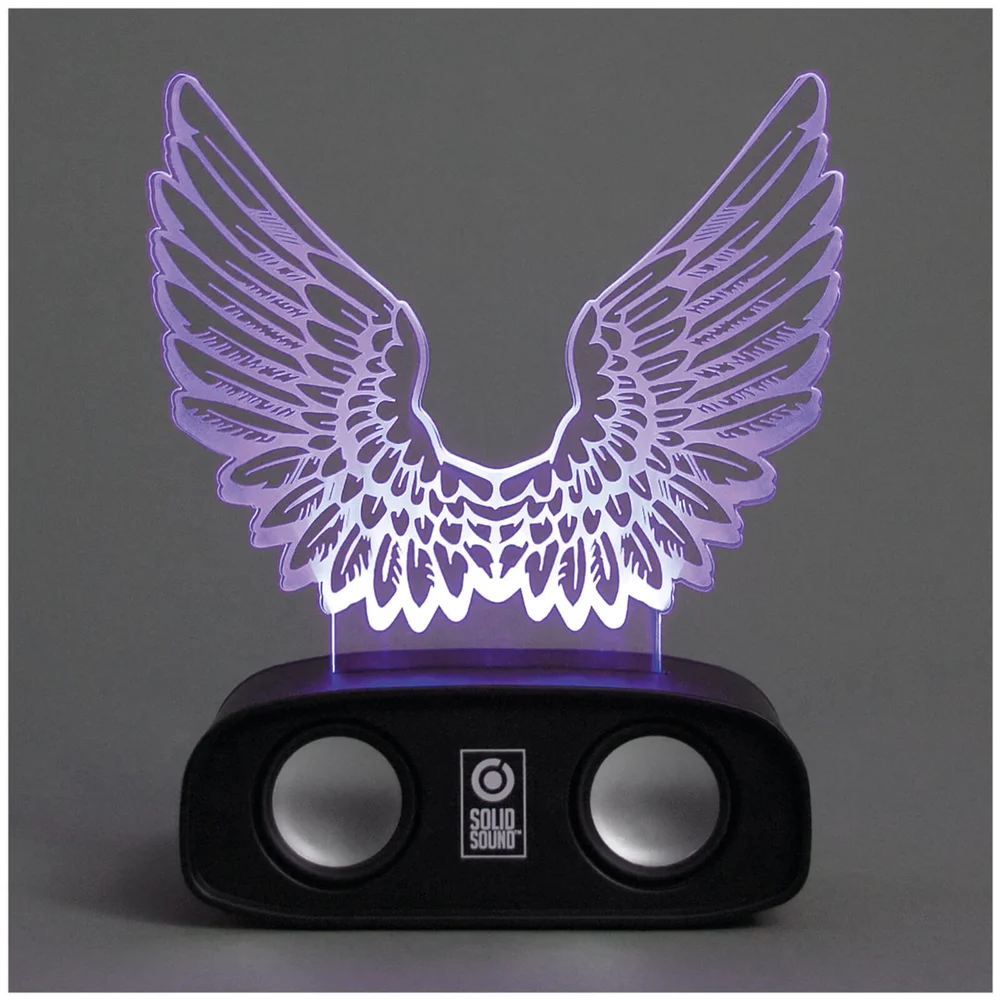 Sound Reactive Speaker - Wings Image 1