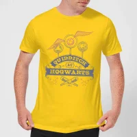 Harry Potter Quidditch At Hogwarts Men's T-Shirt - Yellow - undefined undefined