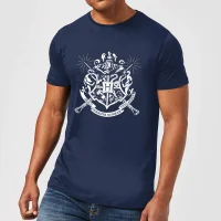 Harry Potter Hogwarts House Crest Men's T-Shirt - Navy - undefined undefined