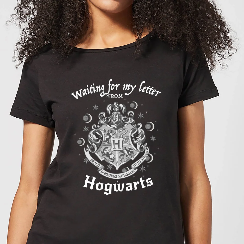 Harry Potter Waiting For My Letter From Hogwarts Women's T-Shirt - Black - S Image 1