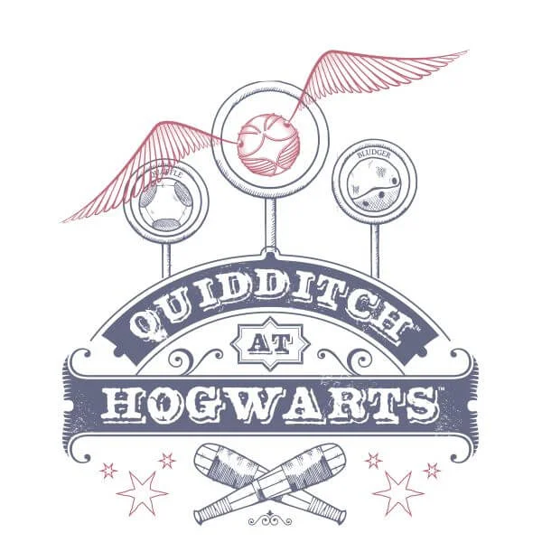 Harry Potter Quidditch At Hogwarts Women's T-Shirt - White