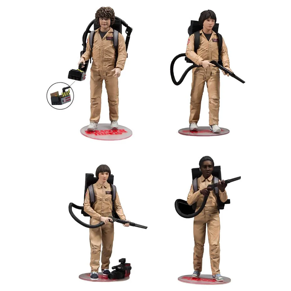 McFarlane Stranger Things Ghostbuster Deluxe 4-Pack Image 1