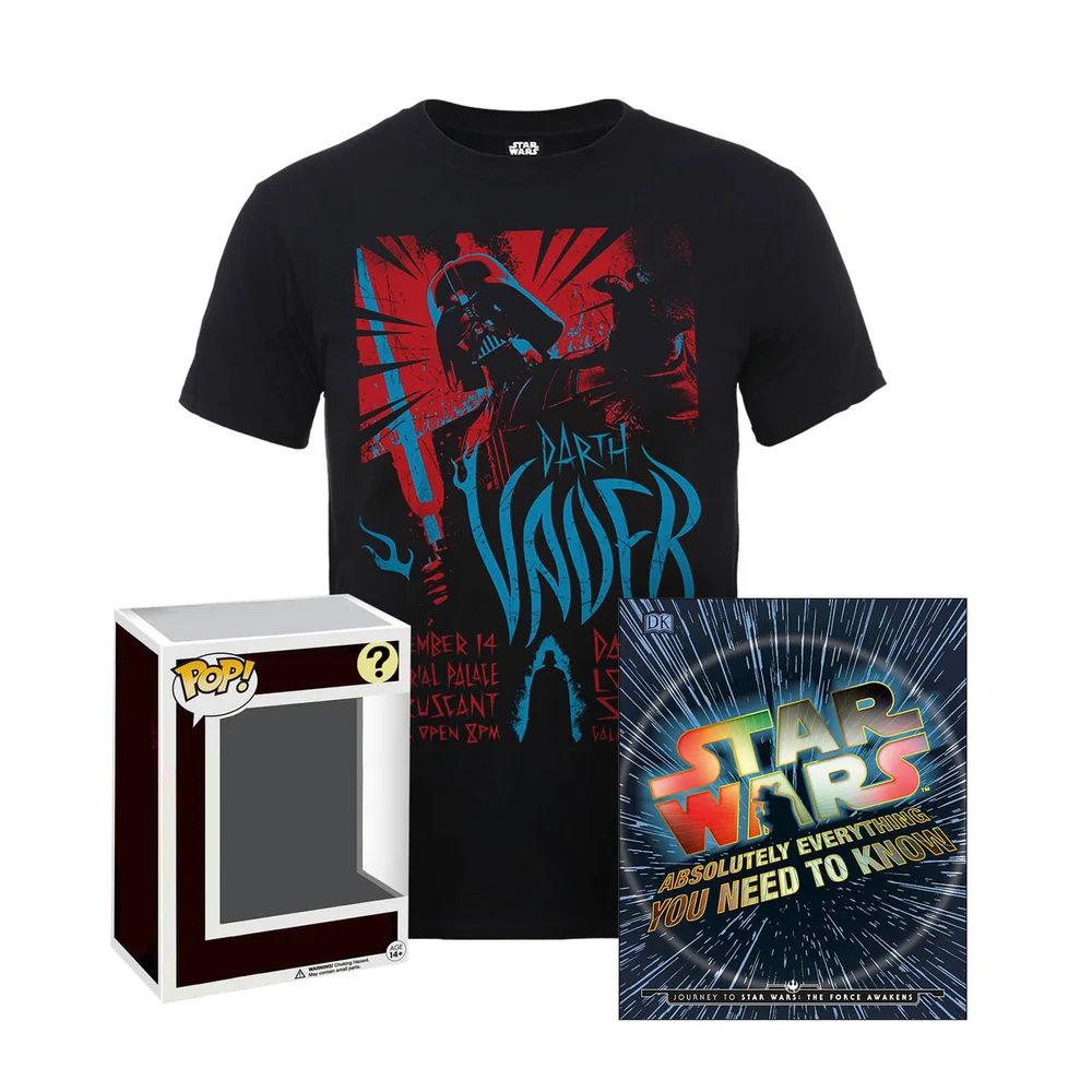 Star Wars T-shirt, Book and Pop! Vinyl Bundle - Men's - S Image 1