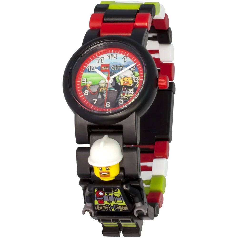 LEGO City Fireman Minifigure Link Watch Image 1
