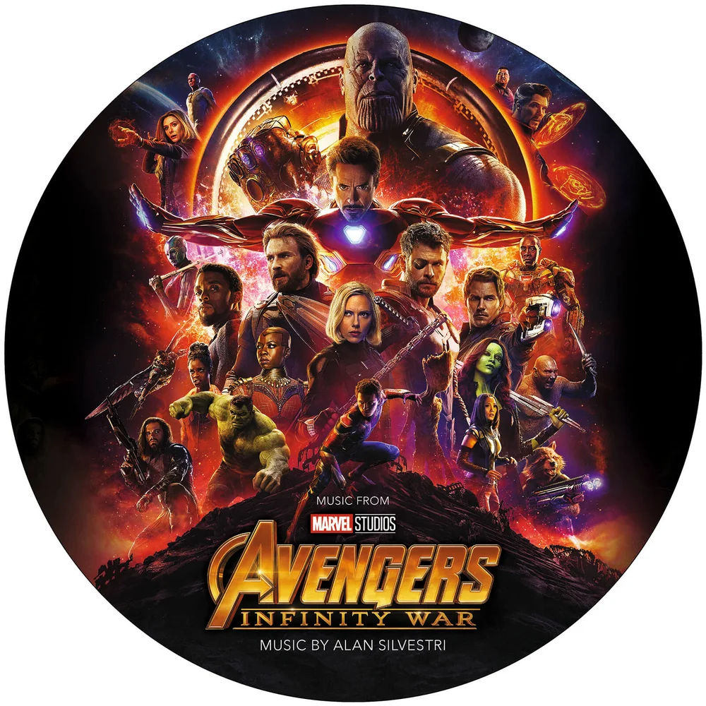 Avengers: Infinity War Limited Edition Picture Disc Vinyl LP Image 1