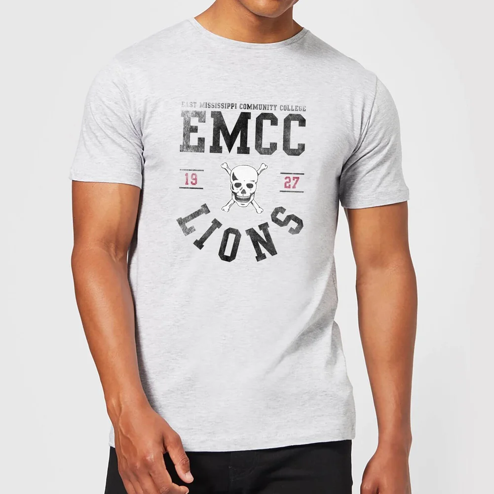 East Mississippi Community College Lions Men's T-Shirt - Grey - S Image 1