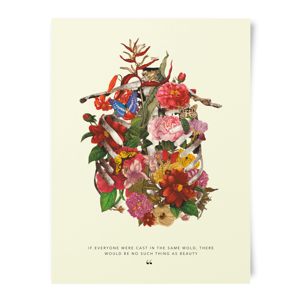 Natural History Museum Cage Of Flowers Art Print Image 1