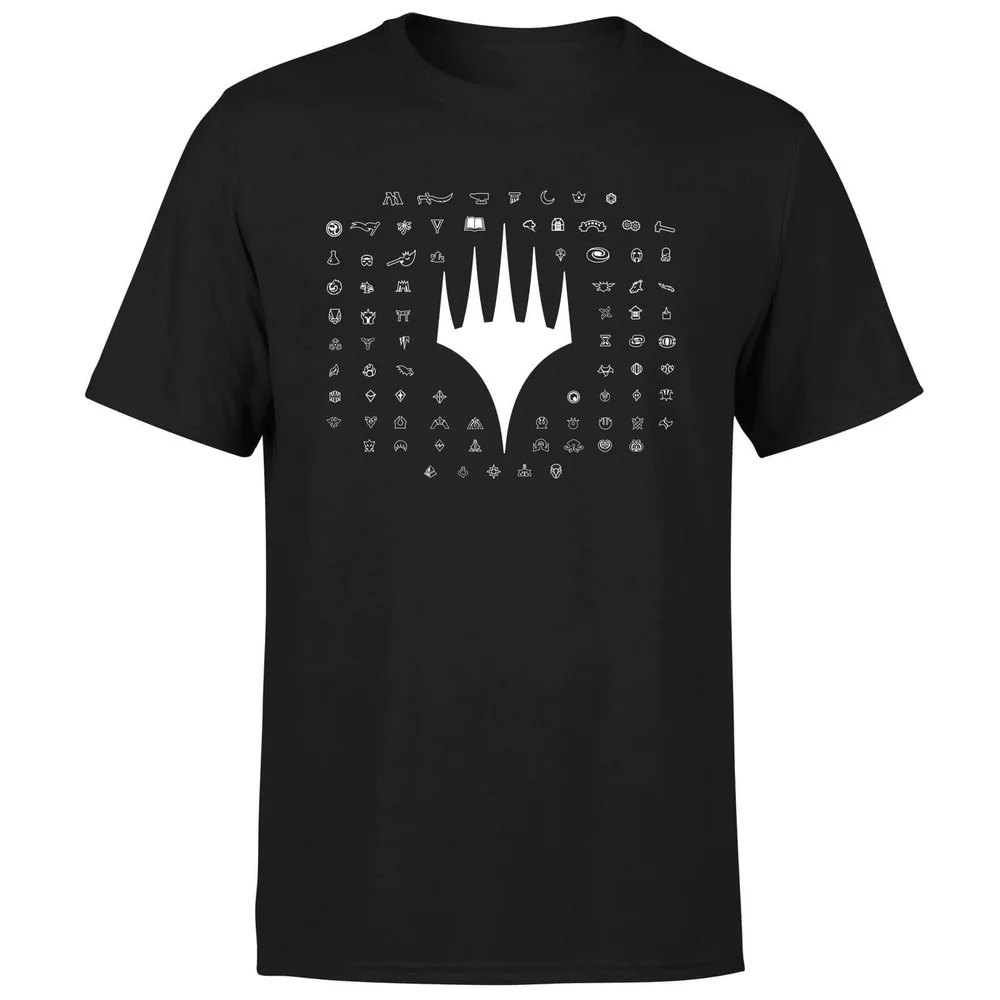 Magic The Gathering 25th Anniversary T-shirt - Black - S - Black Image 1