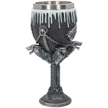 Game of Thrones House Stark Goblet Wine Glass 17.5cm