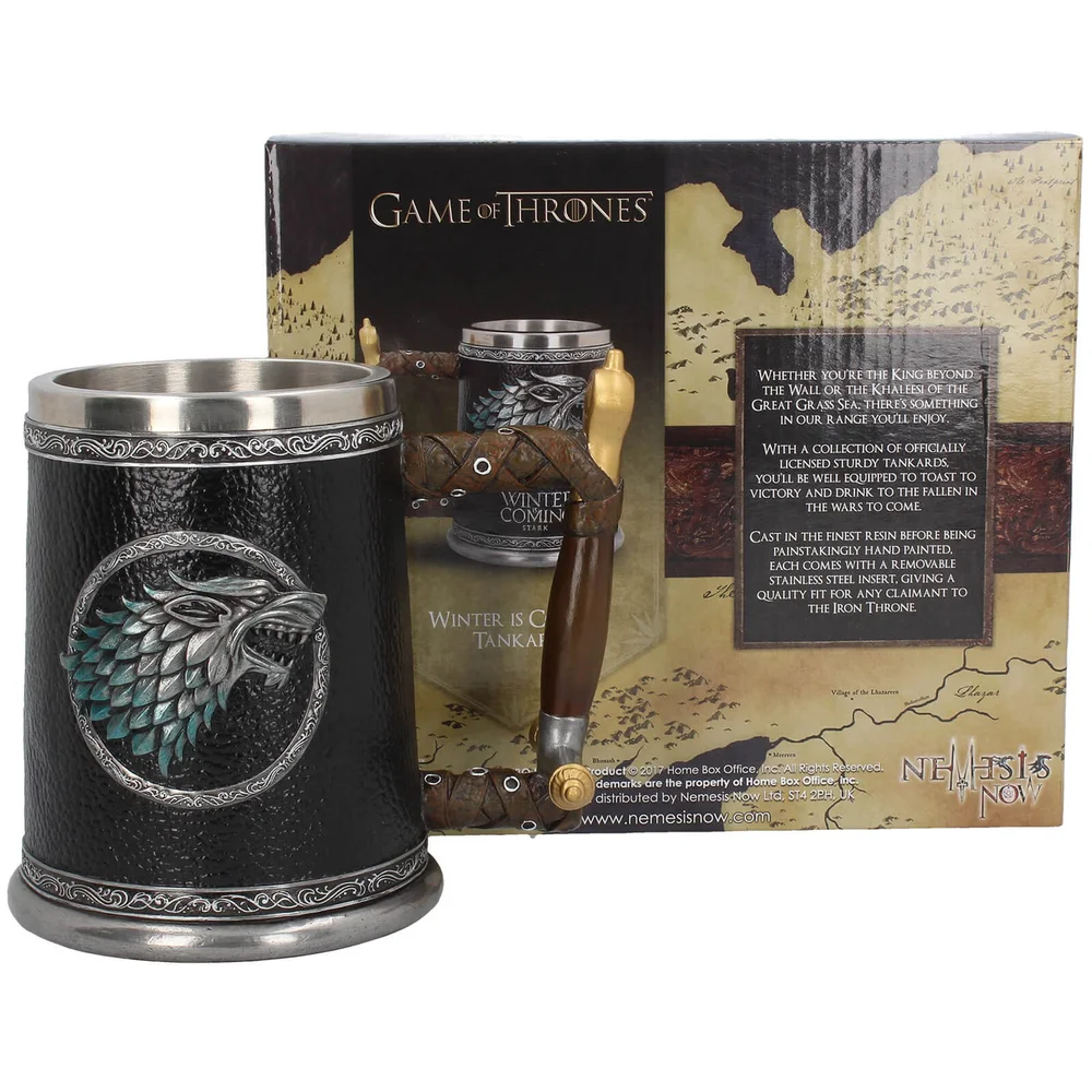 Game of Thrones Winter is Coming Tankard Image 1