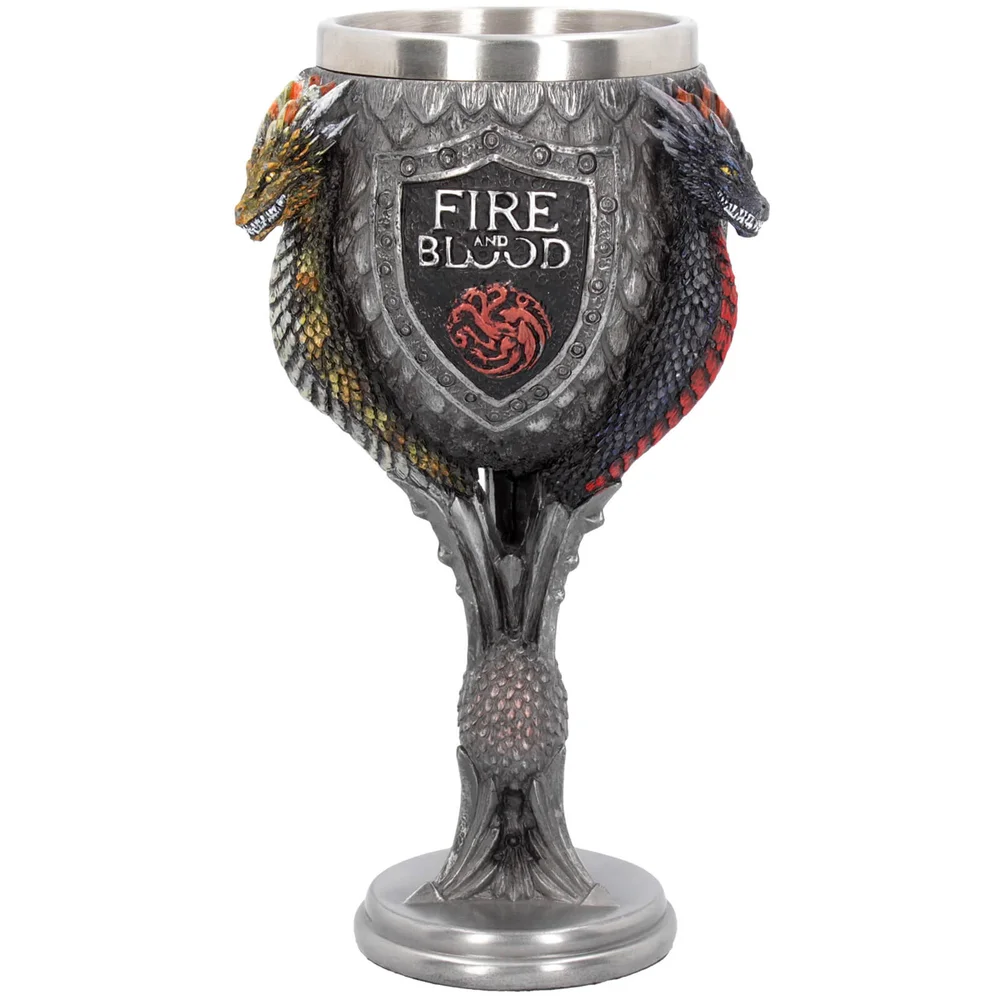 Game of Thrones House Targaryen Goblet Image 1