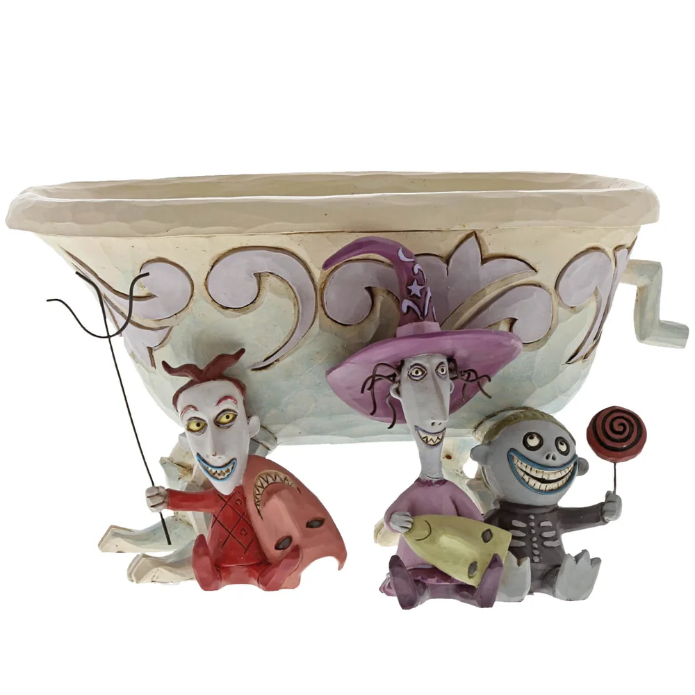 Disney Traditions Tricksters and Treats Lock, Shock and Barrel Figurine Image 1