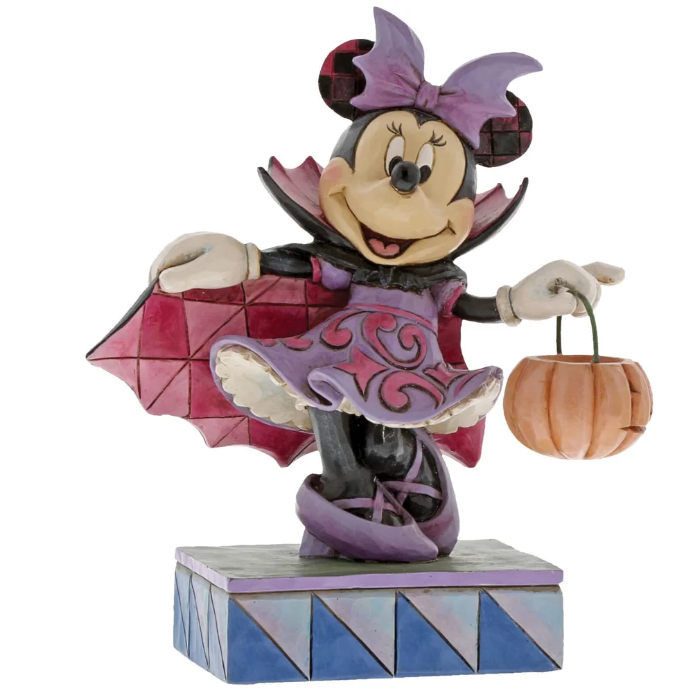 Disney Traditions Violet Vampire Minnie Mouse Figurine Image 1