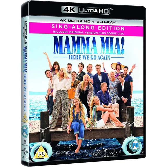 Mamma Mia! Here We Go Again - 4K Ultra HD (Includes Digital Download)