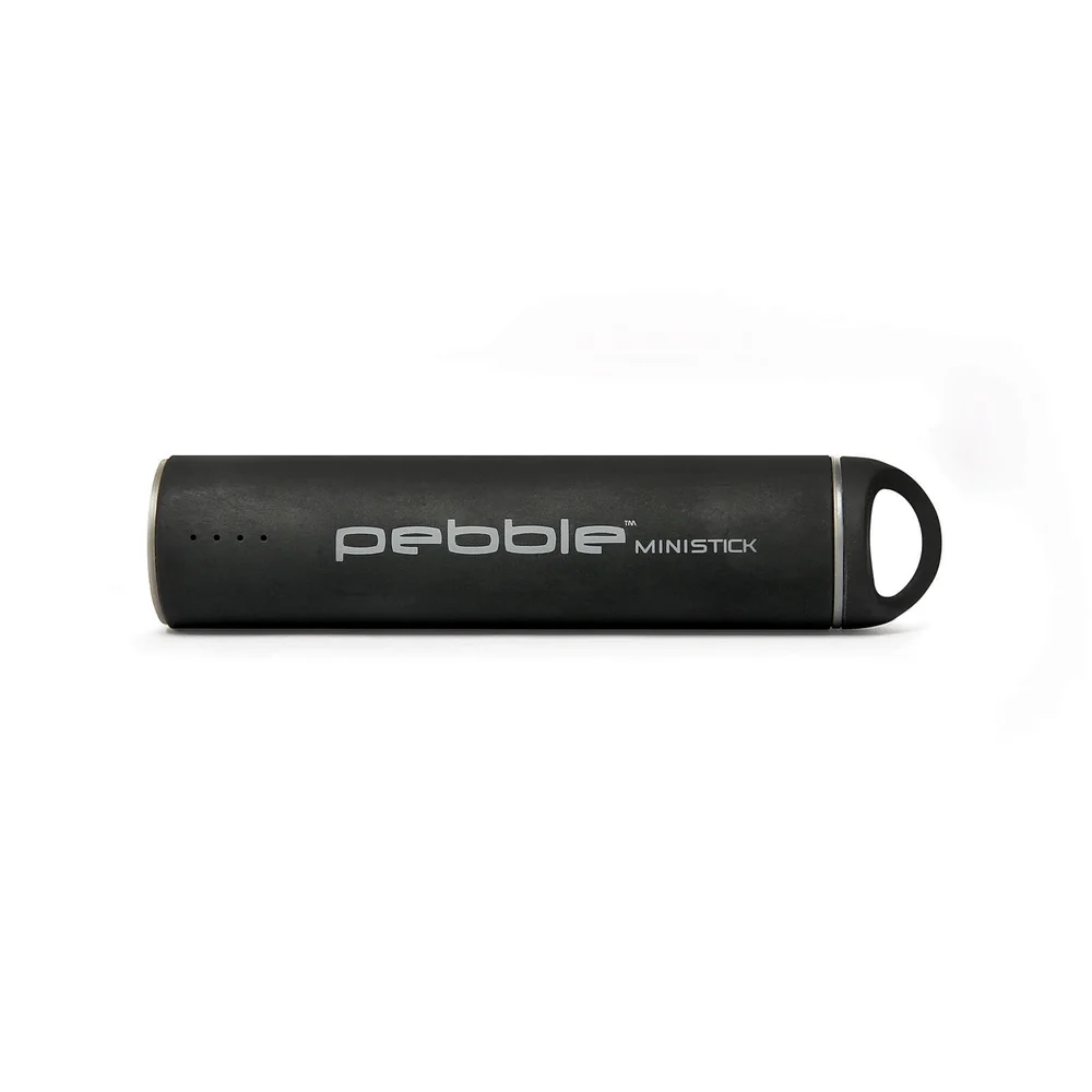 Veho Pebble Mini Stick 2200mAh Power Bank - Black Image 1