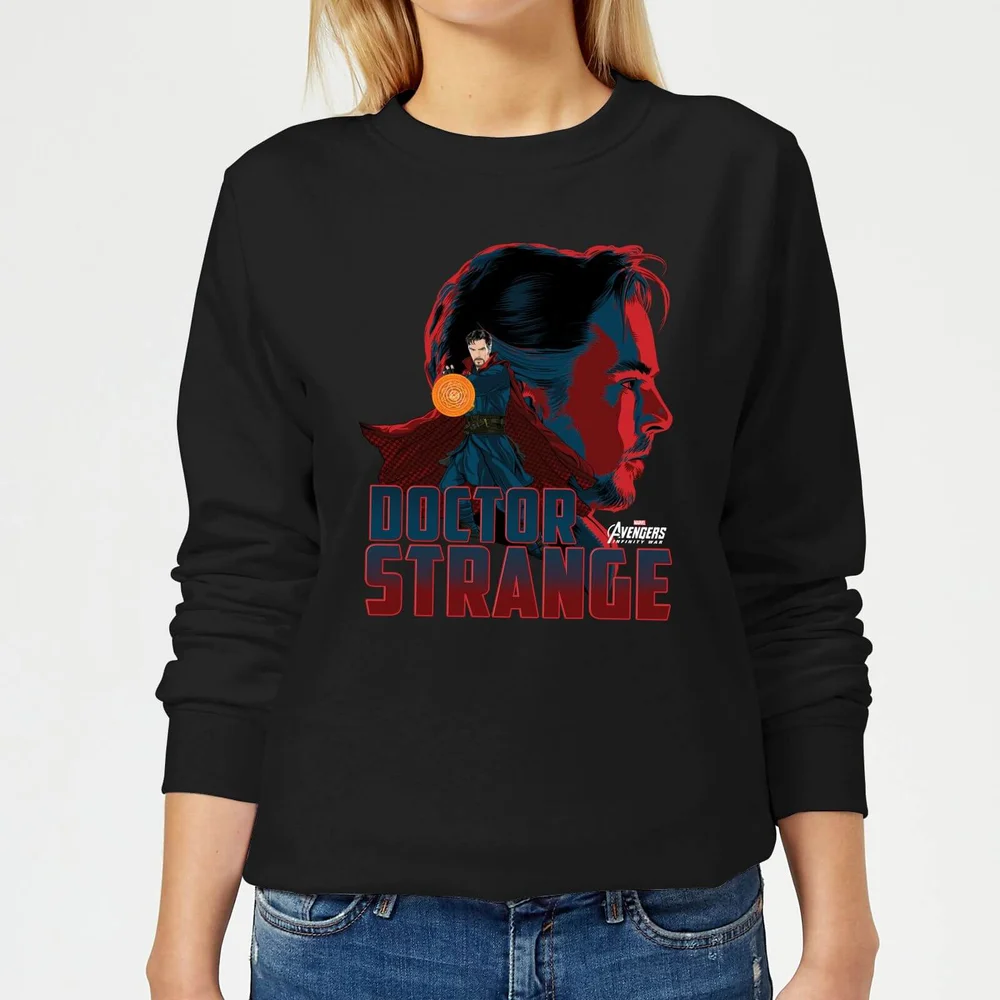 Avengers Doctor Strange Women's Sweatshirt - Black - S Image 1