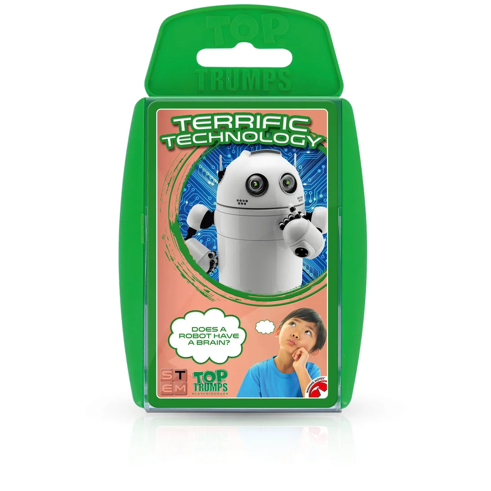 Top Trumps Card Game - STEM Terrific Tech Edition Image 1