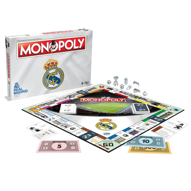 Monopoly Board Game - Real Madrid Edition