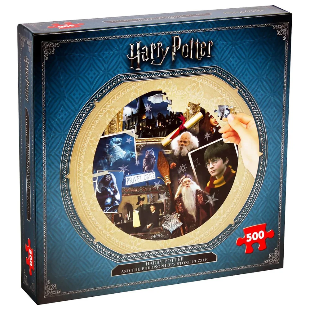 500 Piece Jigsaw Puzzle - Harry Potter and the Philosophers Stone Edition Image 1