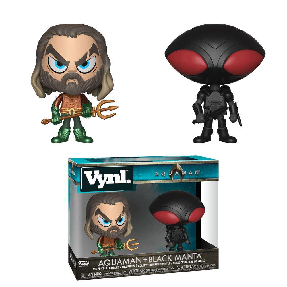 Aquaman & Black Manta Vynl. Image 1