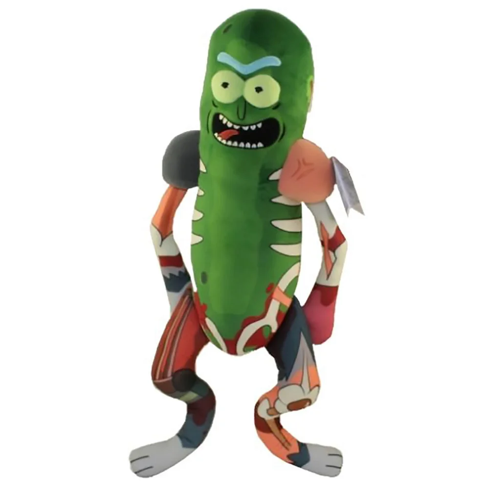 Rick and Morty Pickle Rick in Rat Suit 18"" Galactic Plushie Image 1