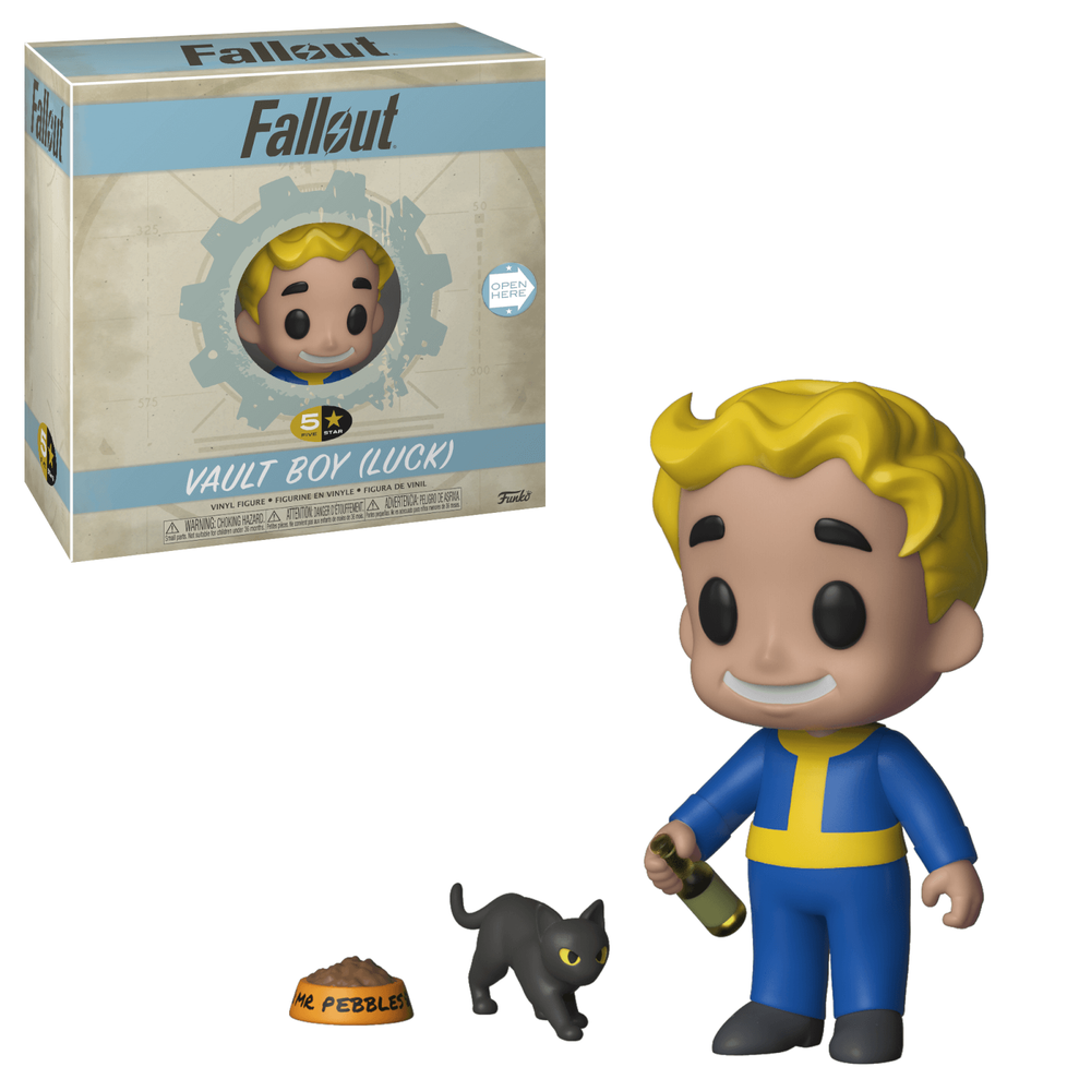 5 Star Fallout S2 Vault Boy (Luck) Vinyl Figure Image 1