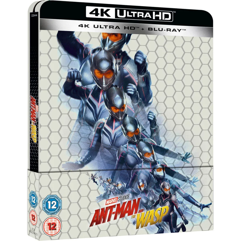 Ant-Man and the Wasp - 4K Ultra HD (Included 2D Version) Zavvi Exclusive Steelbook Image 1