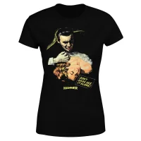 Hammer Horror Dracula Don't Dare See It Alone Women's T-Shirt - Black