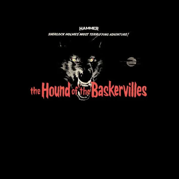 Hammer Horror Hound Of The Baskervilles Women's T-Shirt - Black