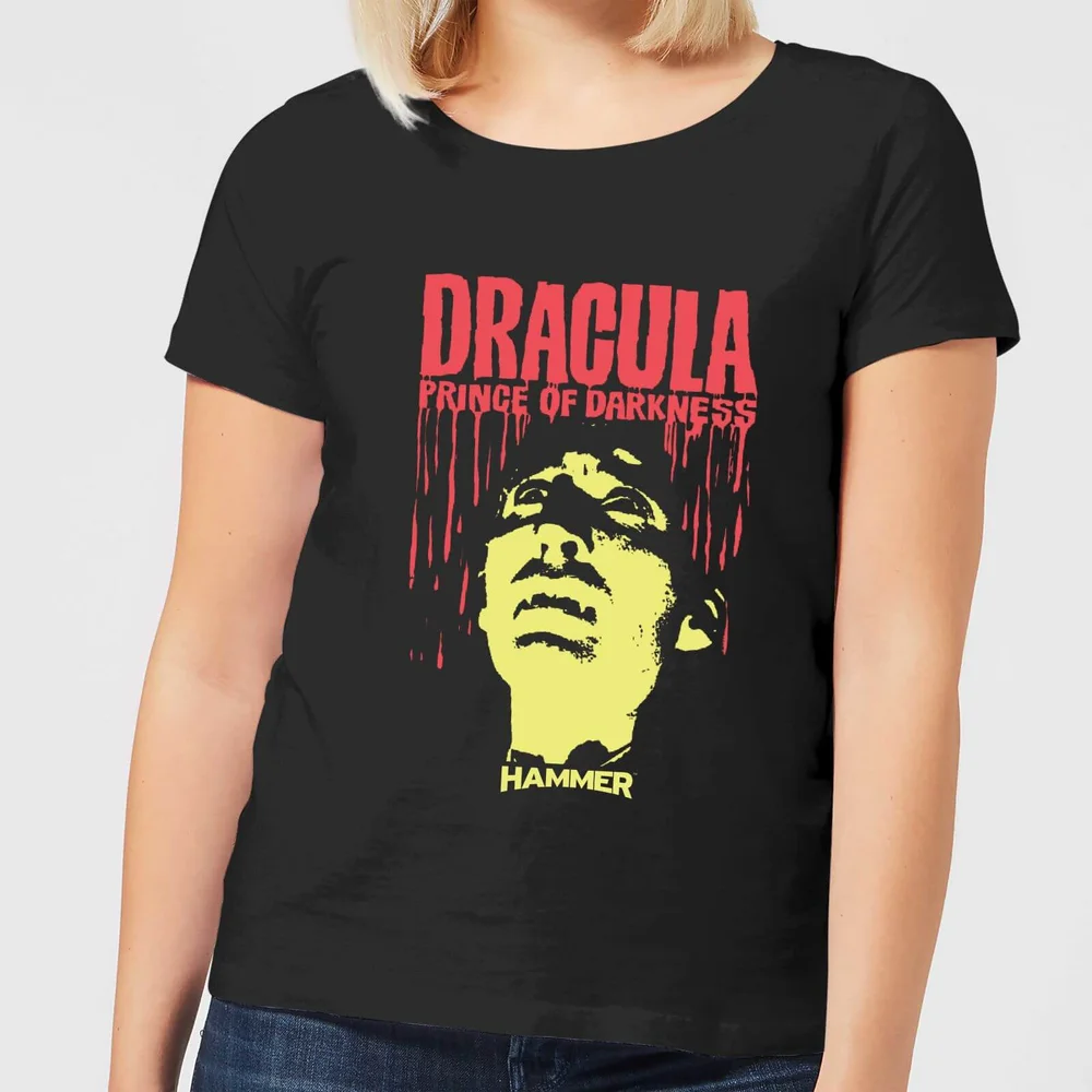 Hammer Horror Dracula Prince Of Darkness Women's T-Shirt - Black - S Image 1