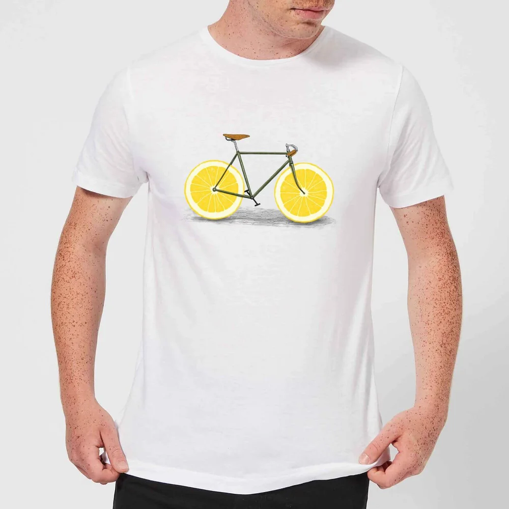 Florent Bodart Citrus Lemon Men's T-Shirt - White - 5XL Image 1